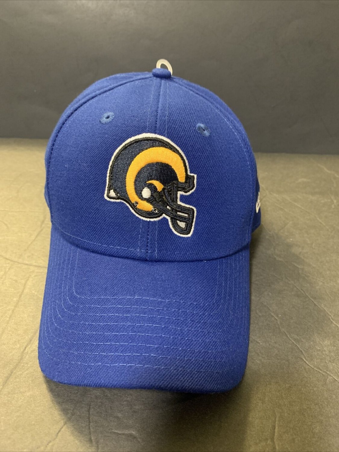 NFL Los Angeles Rams New Era 9FORTY The League Blue Adjustable Hat new