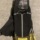 New Marvel Bioworld Batman One Pair Crew Socks (Black Men's Size 10-13)