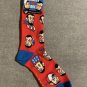 Abraham  Lincoln Hip Abe Socks Red White Blue Unisex Crew Socks