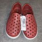 Old Navy Slip On Rubber Shoes Red  Sz 10 Toddler New