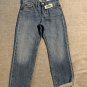 New Old Navy Girls Jeans O.G straight high rise built in tough size 6