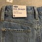 New Old Navy Girls Jeans O.G straight high rise built in tough size 6