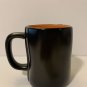 Rae Dunn "Woof" Mug. Halloween. Black with Orange interior. HTF.