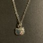 Hello Kitty Petite SilverTone Pendant With 18" Necklace