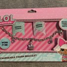 LOL Surprise Interchangeable Kids Charm Bracelet With 3 Charms - New NIB