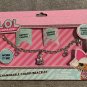 LOL Surprise Interchangeable Kids Charm Bracelet With 3 Charms - New NIB