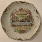 Vintage The Last Supper 18K Gold Trim Plate Mid-State Products Wall Hanging Dish