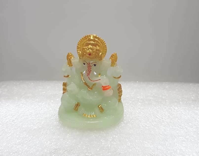 LORD GANPATI STATUE FOR RADIUM/GOD IDOL/CAR DASHBOARD/LORD GANPATI/Ganesha
