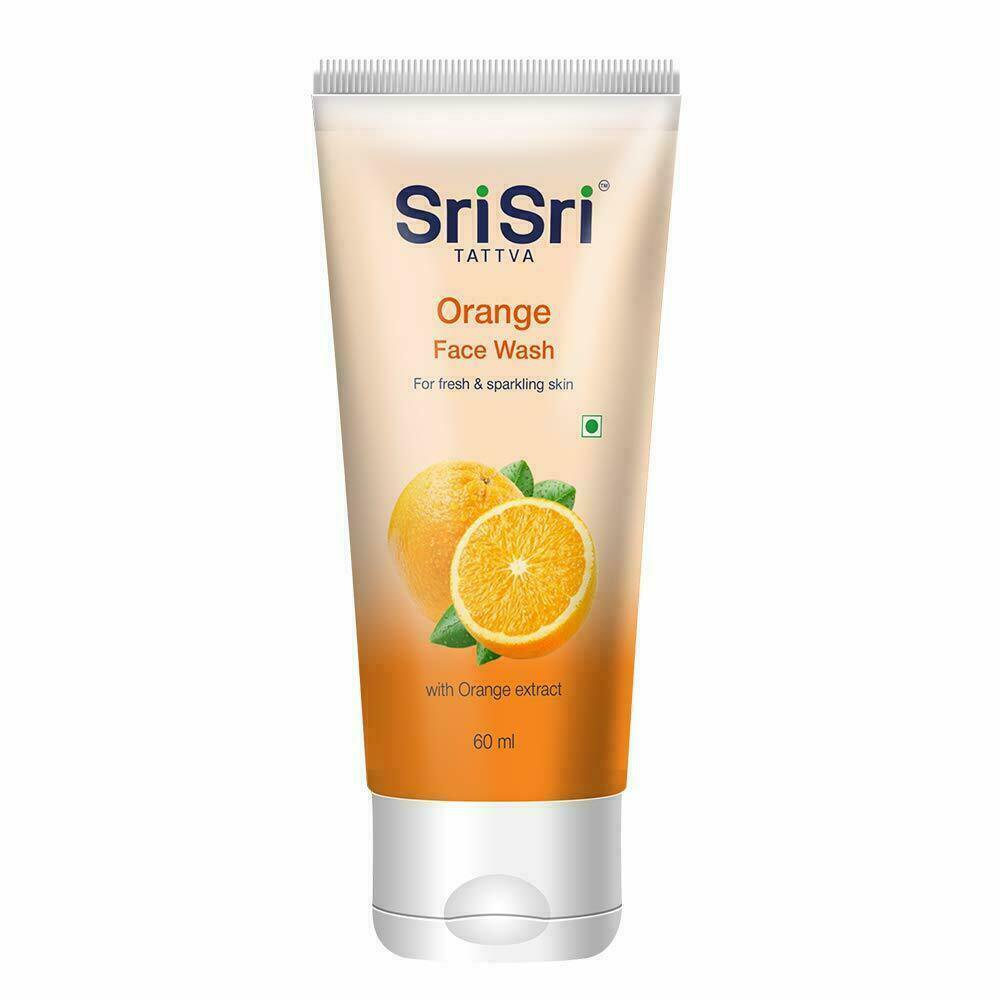 Sri Sri Tattva Orange Face Wash, 60ml ORIGINAL For All Type Of Skin