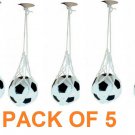 BLACK AND WHITE BALL PACK OF 5 CAR FRESHNER HANGING/UPTO 30 DAYS FRESHNER/HANGIN