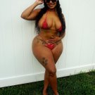 4 x 6 NUDE CURVY BRUNETTE MODEL 02158