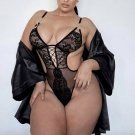 5 x 7 NUDE CURVY THICK BUSTY BRUNETTE 022851 BOOBS
