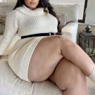 4 x 6  NUDE CURVY THICK BUSTY BOOTY 022954 BOOTY