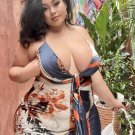 5 x 7 NUDE CURVY THICK BUSTY MODEL 023011 BOOTY