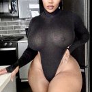 5 x 7 NUDE CURVY THICK EBONY MODEL 023390 BOOBS IN SEE THRU 5 x 7 NUDE CURVY THICK EBONY MODEL 023390 BOOBS IN SEE THRU