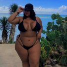 5 x 7 NUDE CURVY THICK BRUNETTE MODEL 023486 THICKNESS