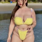 4 x 6 NUDE CURVY THICK BRUNETTE MODEL 023531 THICKNESS