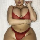 5 x 7 NUDE CURVY THICK BRUNETTE MODEL 023539 THICKNESS