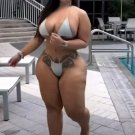 5 x 7 NUDE CURVY THICK BRUNETTE MODEL 023566 THICKNESS