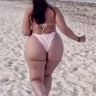 5 x 7 NUDE CURVY THICK BRUNETTE MODEL 023671 THICKNESS