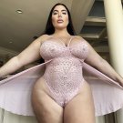 8 x 10 NUDE CURVY THICK BRUNETTE MODEL 023781 THICKNESS