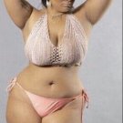 8 x 10 NUDE CURVY THICK BRUNETTE MODEL 0238167 THICKNESS