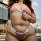 4 x 6 NUDE CURVY THICK BRUNETTE MODEL 0238179 THICKNESS
