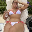 4 x 6 NUDE CURVY BRUNETTE MODEL 0238224 THICKNESS