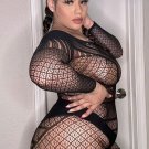5 x 7 NUDE CURVY BUSTY BRUNETTE MODEL 02393490 THICKNESS