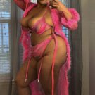 5 x 7 NUDE CURVY BUSTY EBONY MODEL 02396130 THICKNESS