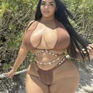 5 x 7 NUDE CURVY BUSTY MODEL 2397188 THICKNESS