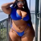 8 x 10 NUDE CURVY BUSTY MODEL 239741 THICKNESS