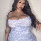 8 x 10 NUDE CURVY BUSTY MODEL 23955797 THICKNESS HUGE BOOTY