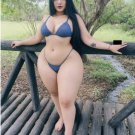 8 x 10 NUDE CURVY BUSTY ASIAN MODEL 23955956 THICKNESS BOOTY