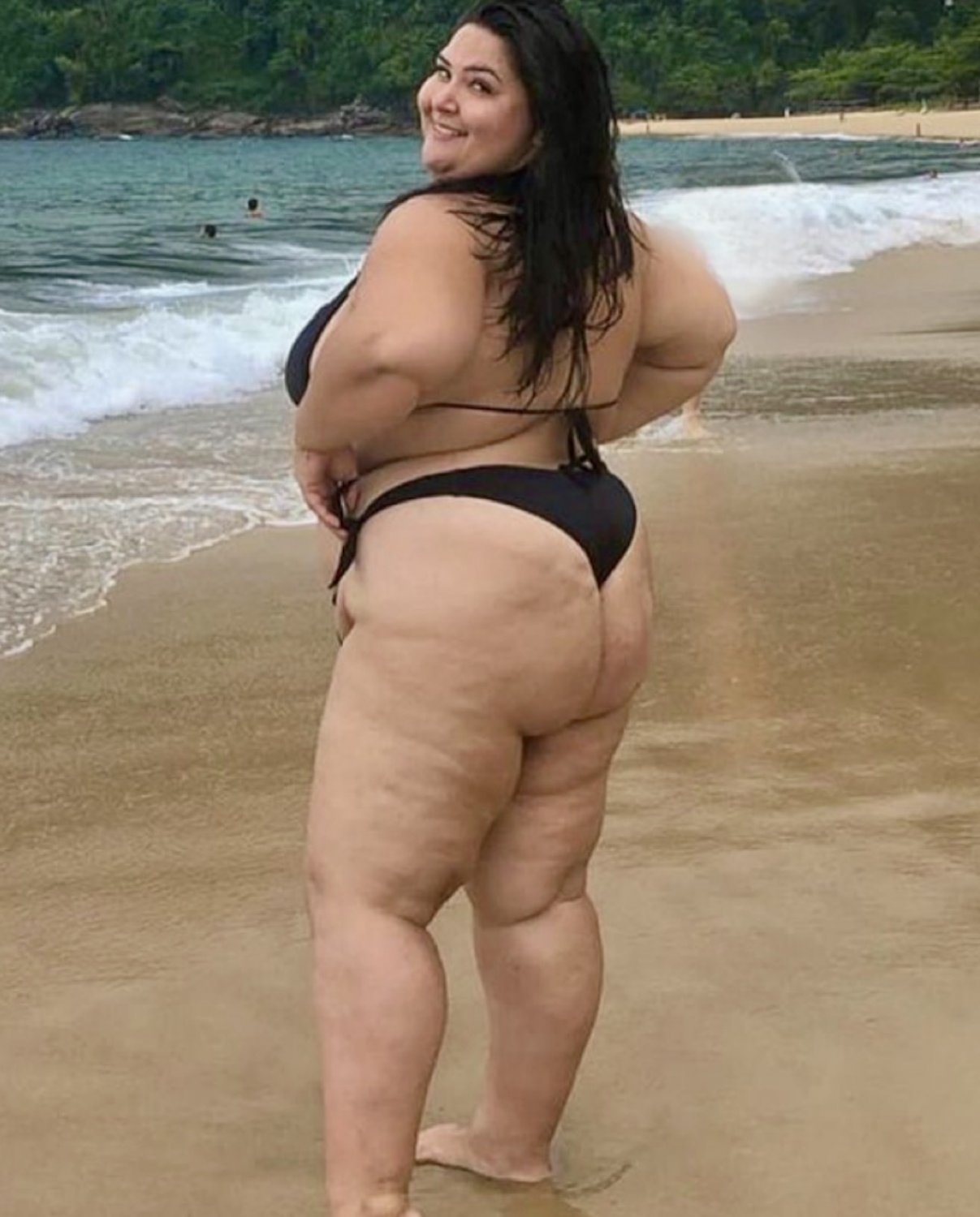 8 x 10 NUDE CURVY BUSTY MODEL 23955967 THICKNESS BOOTY