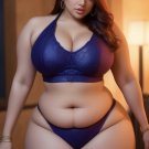 4 x 6 NUDE CURVY BUSTY MODEL 23955981 THICKNESS BOOTY