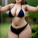 5 X 7 NUDE CURVY BUSTY MODEL 23956163 THICKNESS BLURRY