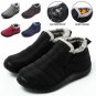 for Men Snow Boots Waterproof Winter Footwear Plus Size 47 Slip on Unisex Ankle Winter Boots