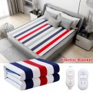 Euro Electric Blanket Heated Double Thermal Blanket 150 180cm Adjustable Electric Warmer