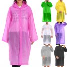 Unisex Adult Waterproof Raincoat Rain Coat Hooded Jacket Poncho