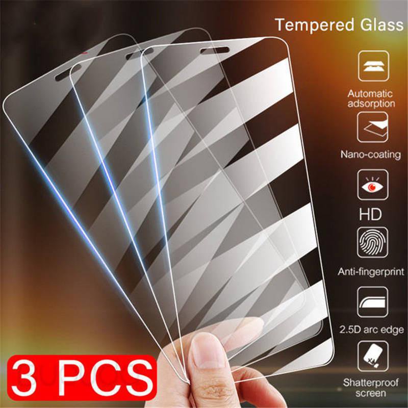 3PCS Screen Glass For iPhone 13 12 11 pro max 8 7 6 Plus Screen Protector For iphone 13 11 12 12 13