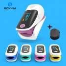 BOXYM Medical Portable Finger Pulse Oximeter blood oxygen Heart Rate Saturation Meter OLED