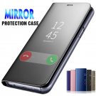 Smart Mirror Flip Phone Case For Samsung Galaxy A12 A52 S21 S10 S9 S8 S20 FE