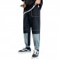 Utility mens heavy lined fleece cargo sweatpants custom printed hip-hop patch sports pants for men