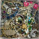 3 Lb Pounds Unsearched Huge Lot Jewelry Vintage Now Junk Art Craft Treasure Box