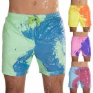 Color Changing shorts Swim Trunk Manufacturer Customization Men's Summer Custom Beach Shorts casual
