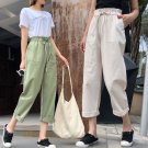 Hot Selling Wide Leg Pants Women 2022 New arrive Lace-up High-waist Fashion Casual Ladies Pants