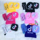 Hot Selling Cartoon Tiktok Bags Coin Purses  Girls Socks Matching  Silicon Tik Tok Purse And Hat Set