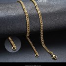Vnox Cuban Chain Necklace for Men Women, Basic Punk Stainless Steel Curb Link Chain Chokers,Vintage