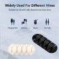 Silicone USB Cable Organizer Cable Winder Desktop Tidy Management Clips